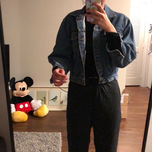 ☘️Levi's Crop Denim Jacket☀️ - Picture 7 of 8